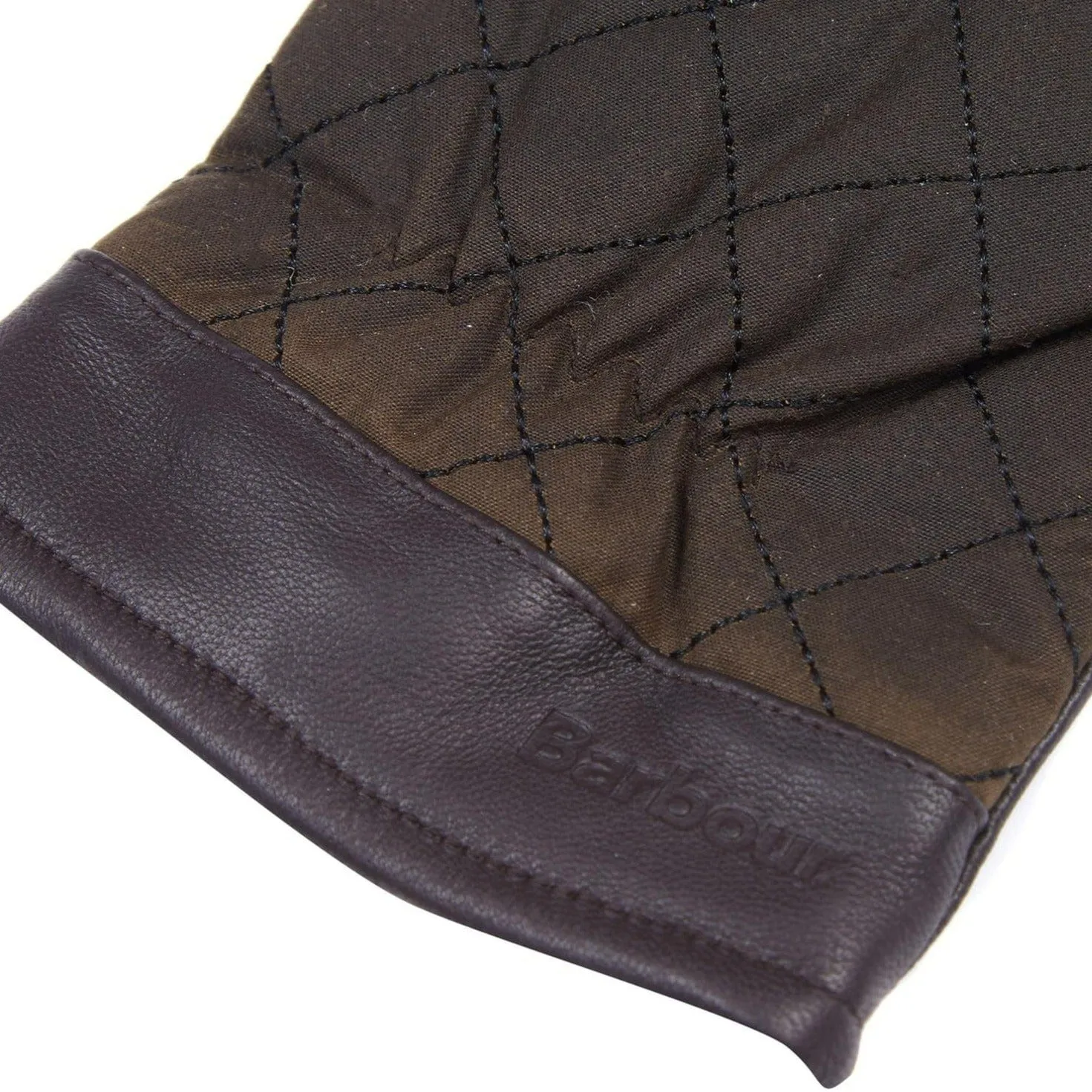Barbour Dalegarth Gloves Olive/Brown