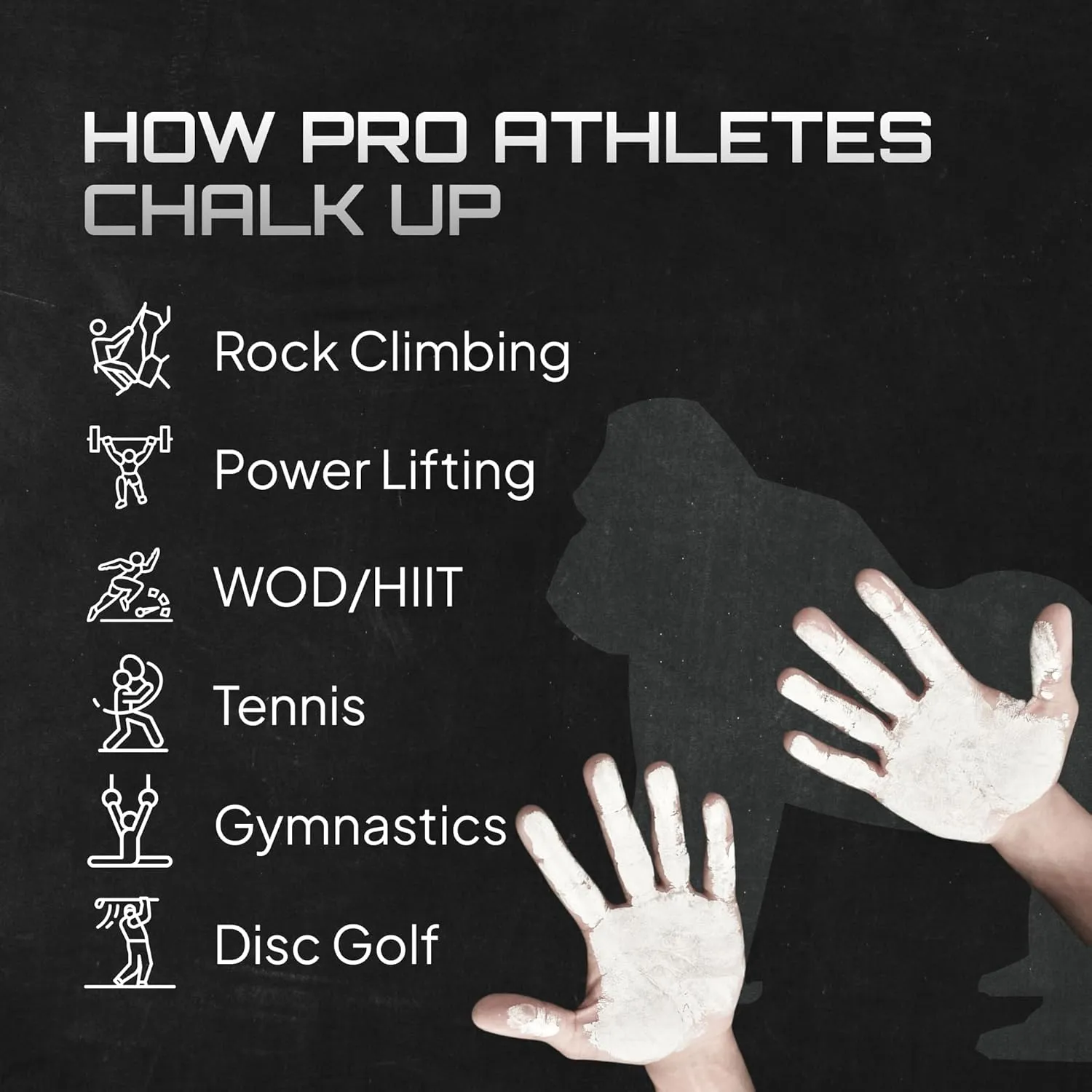 Beasty Chalk - Liquid Chalk for Weightlifting, Cross Training, Gymnastics, Sports. Two 1.5 oz. Squeeze Bottles. All Natural or IPA Based.