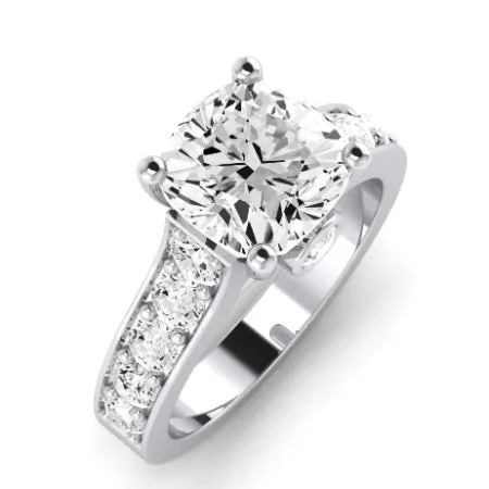 Calluna Lab Diamond Matching Band for Cushion Center (Band Only. Engagement Ring Not Included)