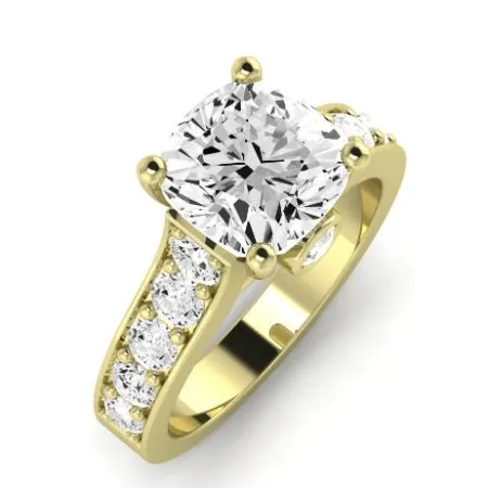 Calluna Lab Diamond Matching Band for Cushion Center (Band Only. Engagement Ring Not Included)