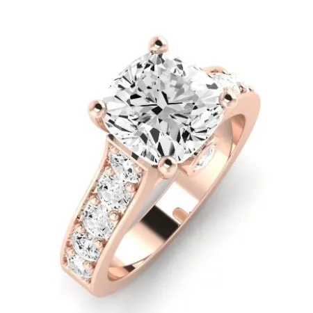 Calluna Lab Diamond Matching Band for Cushion Center (Band Only. Engagement Ring Not Included)
