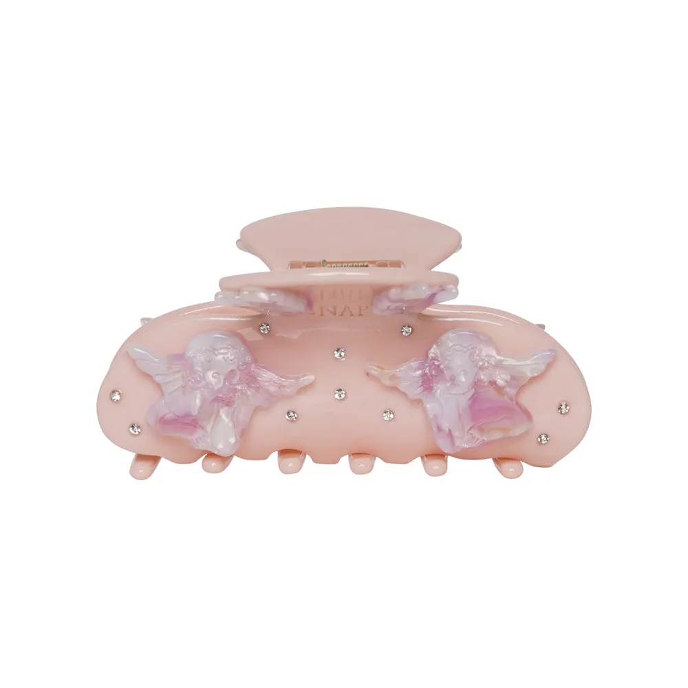 Cellulose-Acetate Hair Claw Clip - Angel