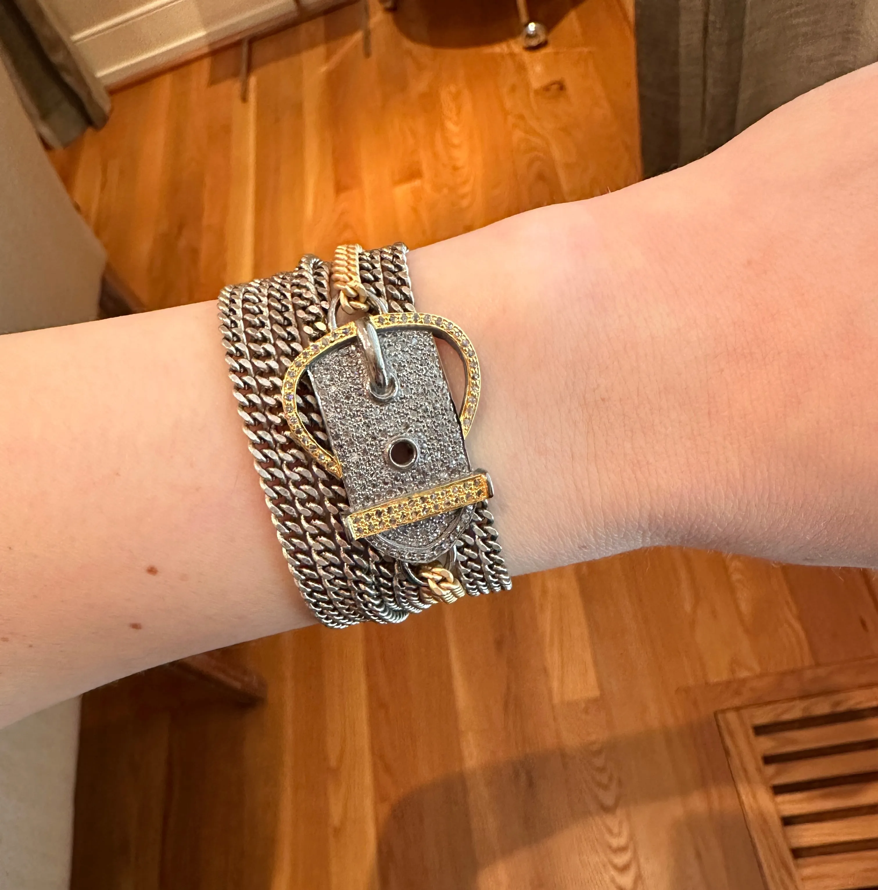 Diamond Buckle Bracelet
