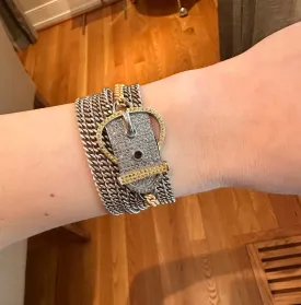 Diamond Buckle Bracelet