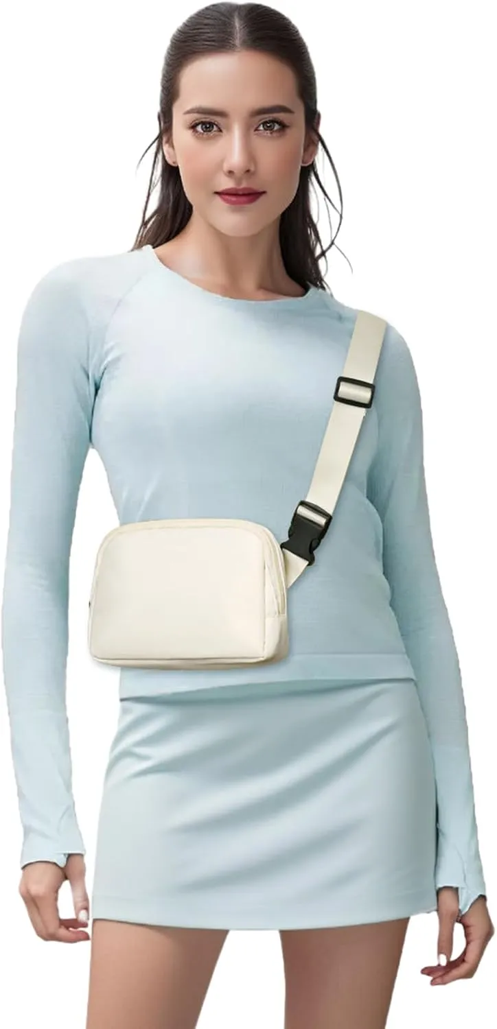 Fanny Pack Crossbody Belt Bag for Women Men with Adjustable Strap bum bag by Amxnx