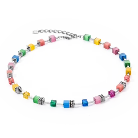 GeoCUBE® Iconic Pure Necklace Rainbow