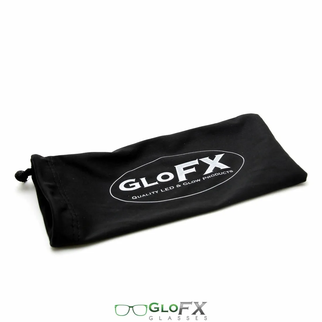 GloFX Kaleidoscope Glasses - Transparent Blue - Clear