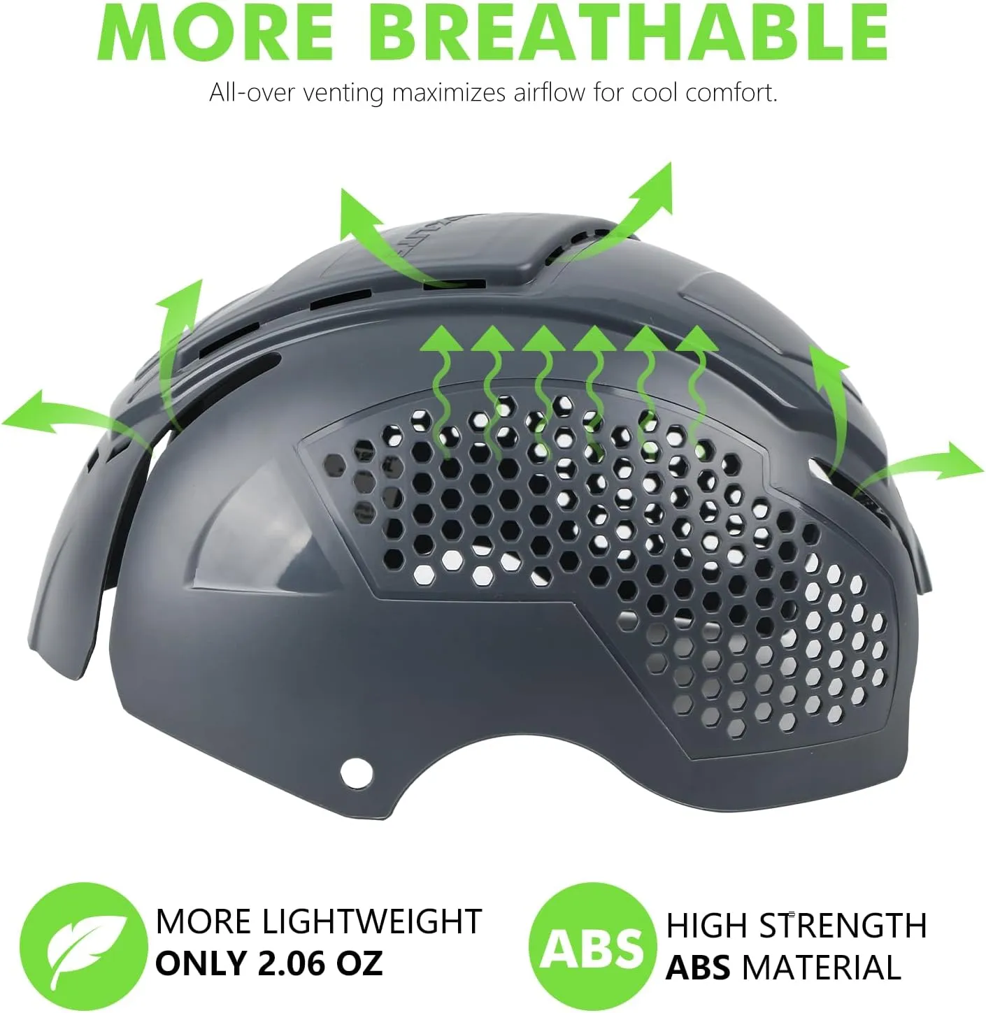 GREEN DEVIL Matrix Lite Series Bump Cap Insert for Baseball Caps EN 812 Universal Safety Bump Hat Insert for Men Women Vented Lightweight
