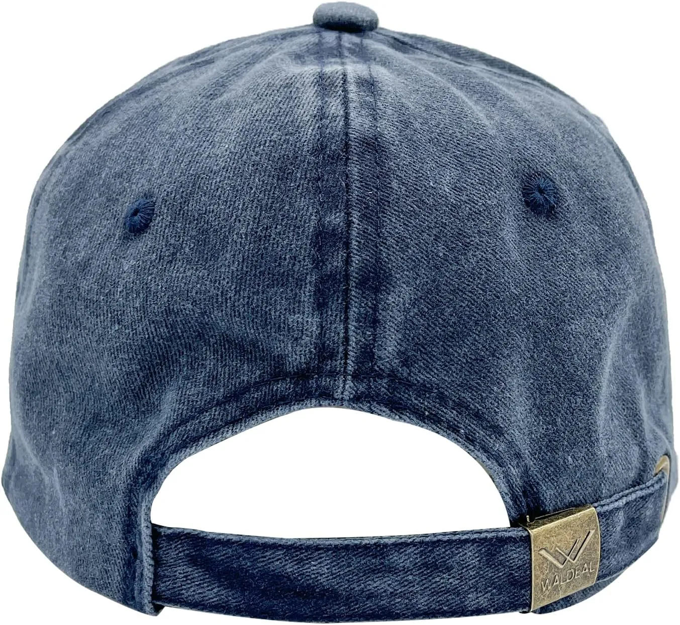 Happy Camper Embroidered Baseball Cap, Washed Adjustable Dad Hat for Men Women