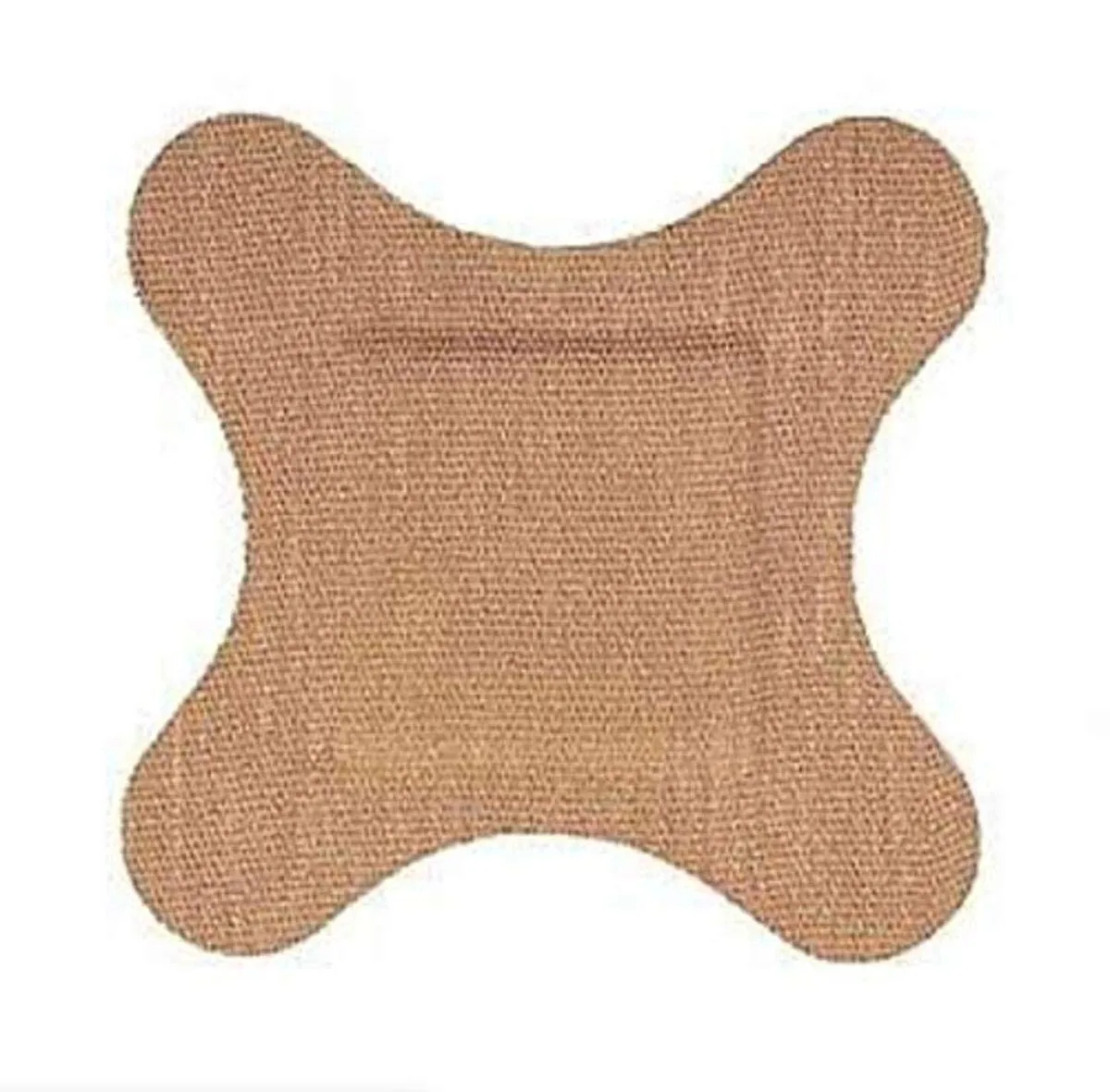 Hartmann 555903 Flex-Band Fabric Adhesive Bandage, 4-Wings, 3" Width, 3" Length, Pack of 50