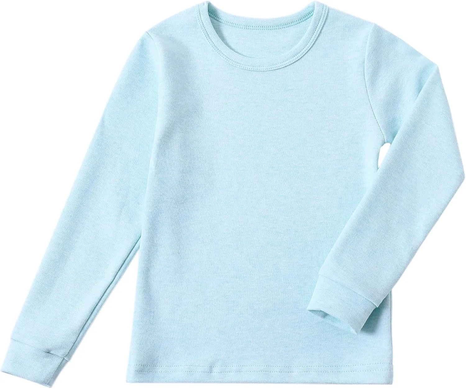 Kids Winter Thermal Underwear Long Johns Set Toddler Little Boys Girls Pajamas Warm Base Layer Set (3-8Years)