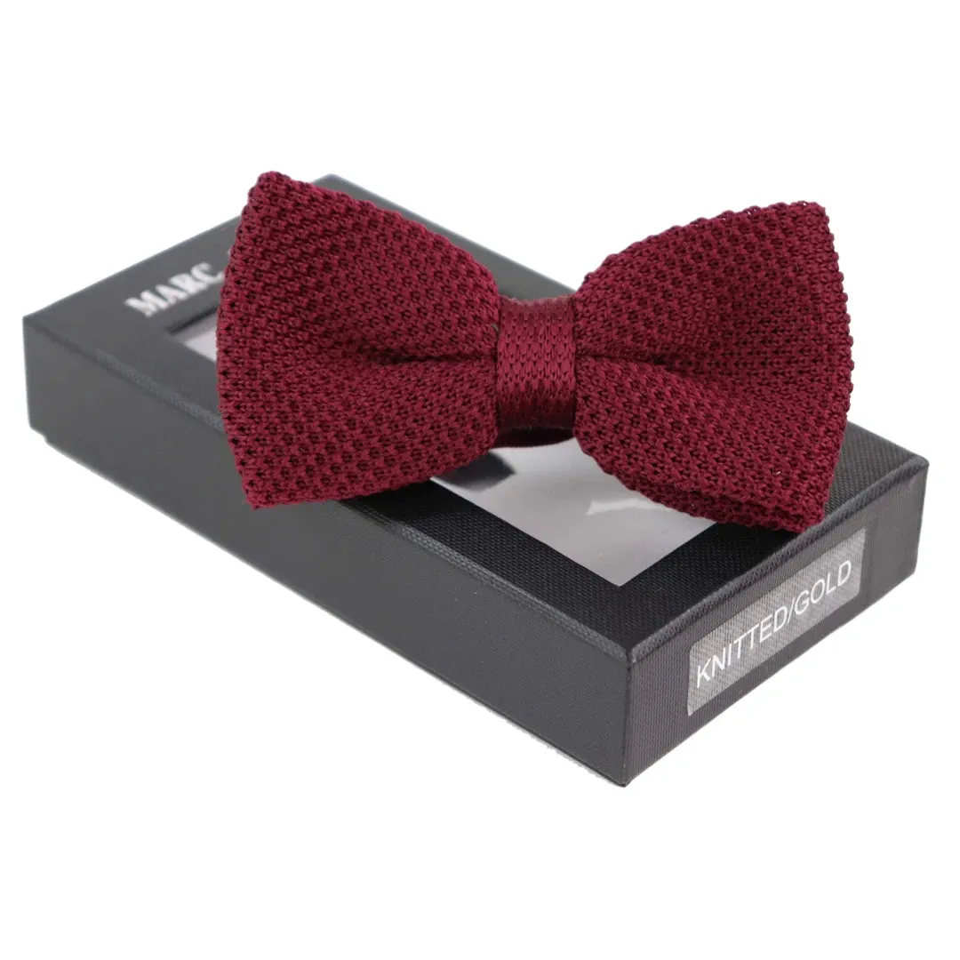 Men's Boys Women's Unisex Knitted Bow Tie For Wedding Prom Tux