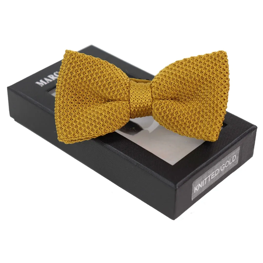 Men's Boys Women's Unisex Knitted Bow Tie For Wedding Prom Tux