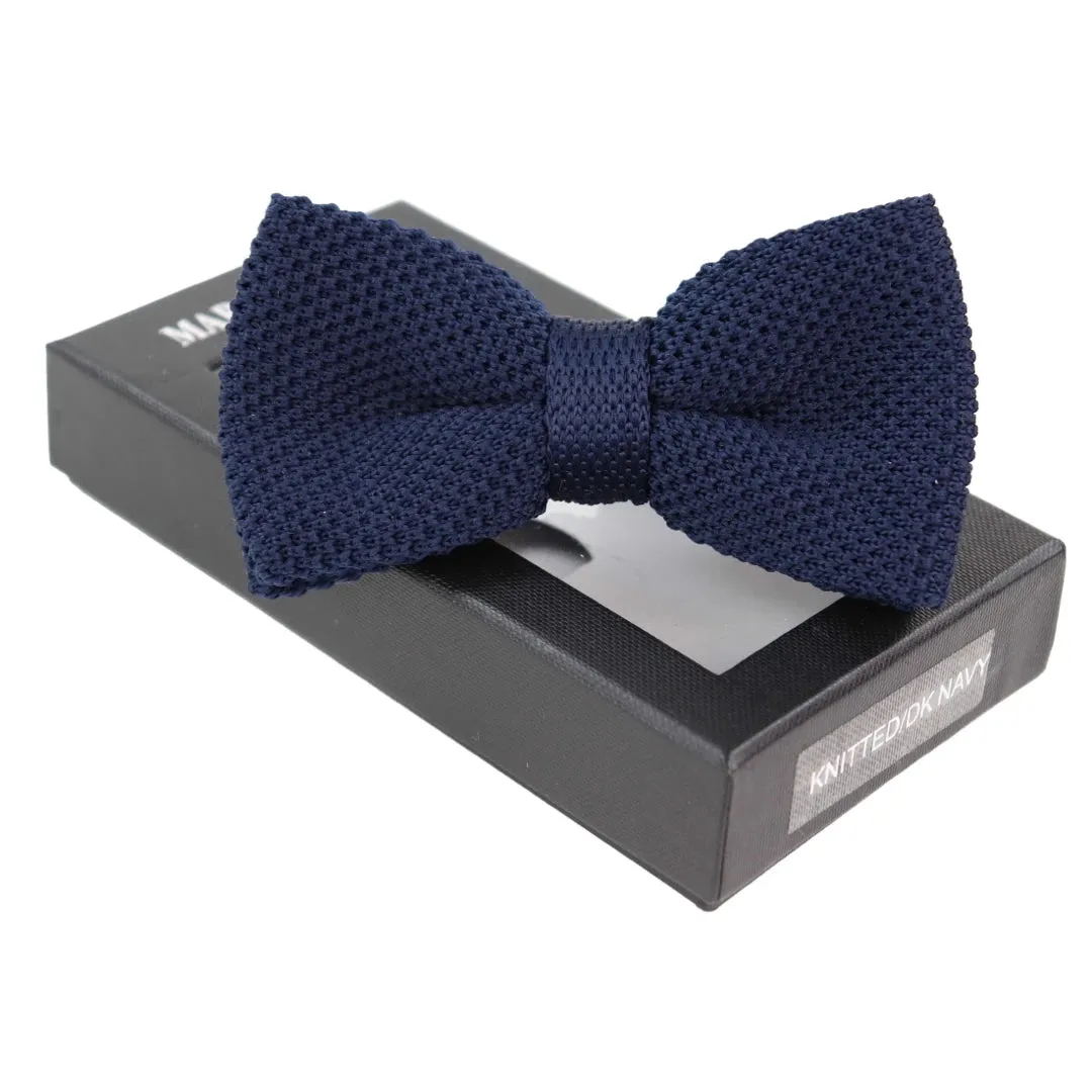Men's Boys Women's Unisex Knitted Bow Tie For Wedding Prom Tux