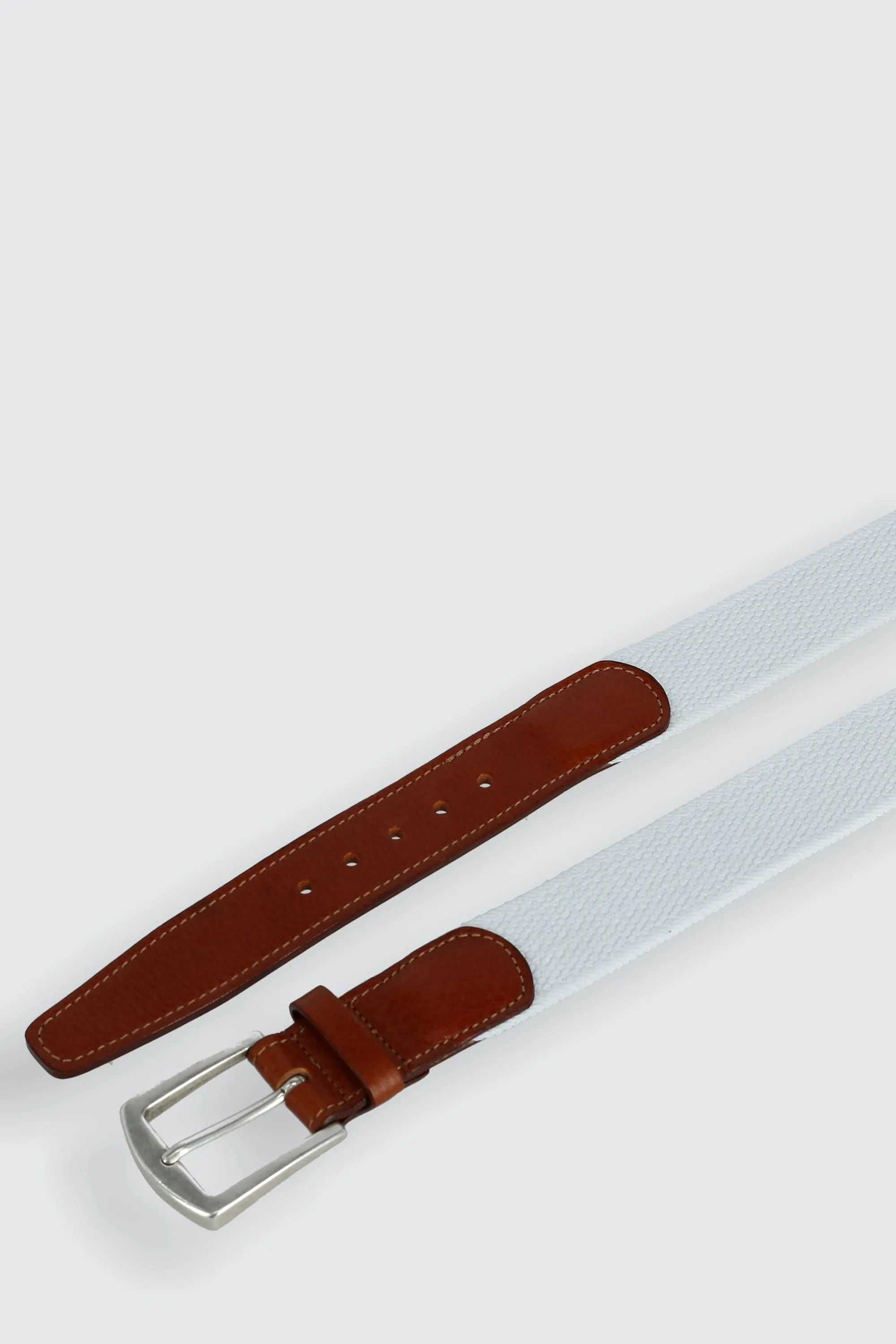 Newport Pique Cotton Woven Elastic Belt