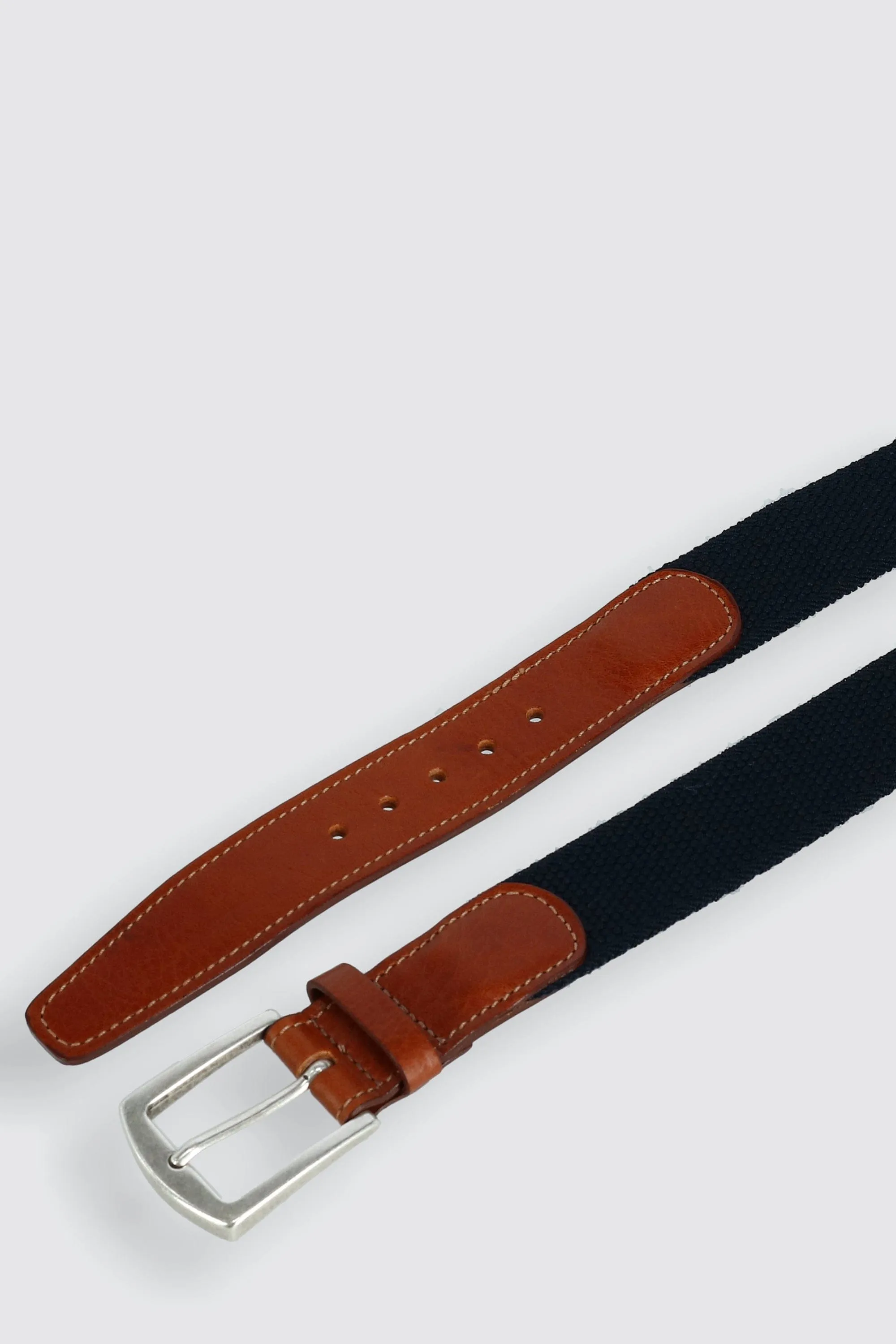 Newport Pique Cotton Woven Elastic Belt
