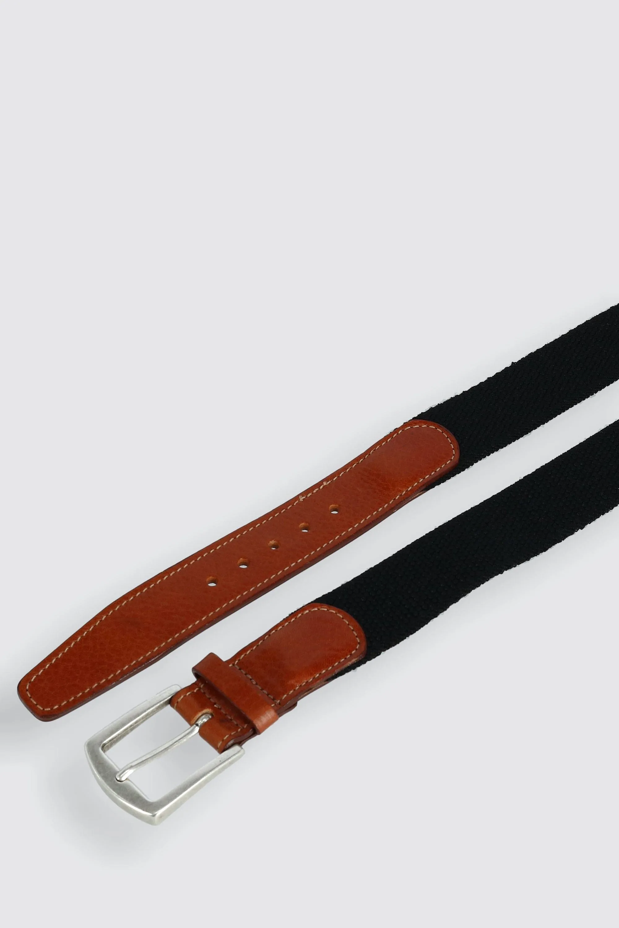 Newport Pique Cotton Woven Elastic Belt