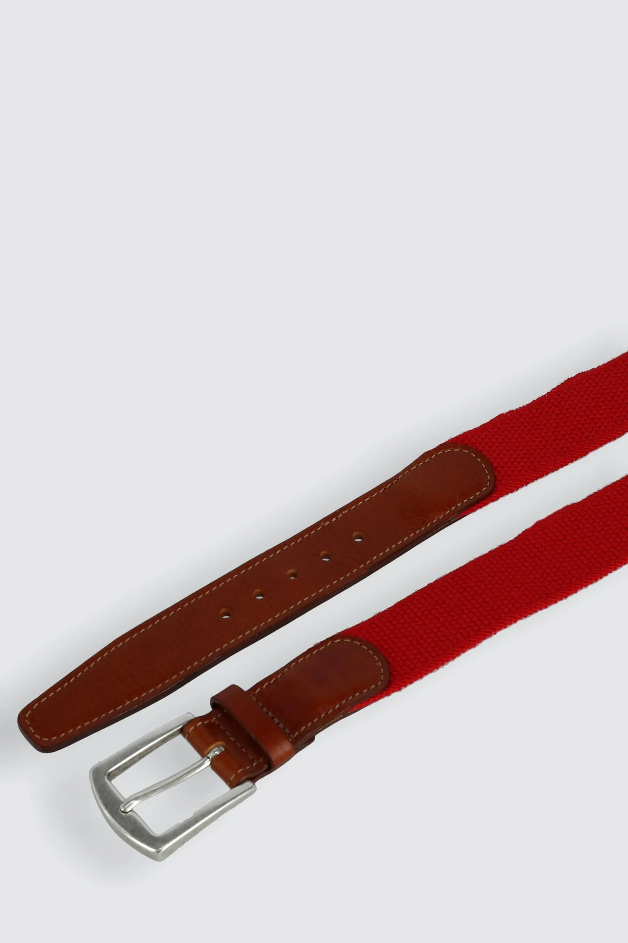 Newport Pique Cotton Woven Elastic Belt