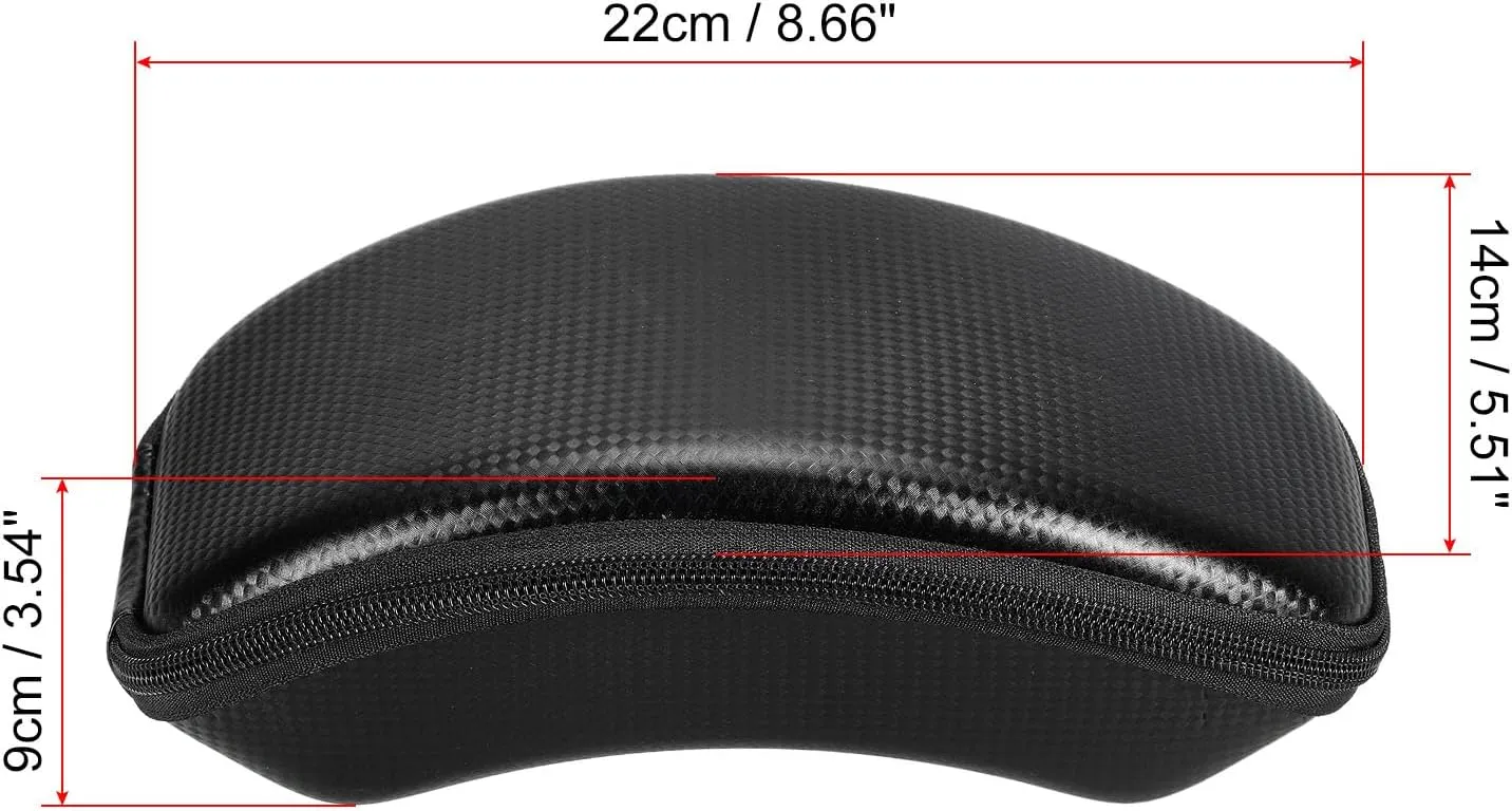 PATIKIL Hard Ski Goggle Cases EVA Sports Glasses Case Shockproof Snowboard Goggles Box