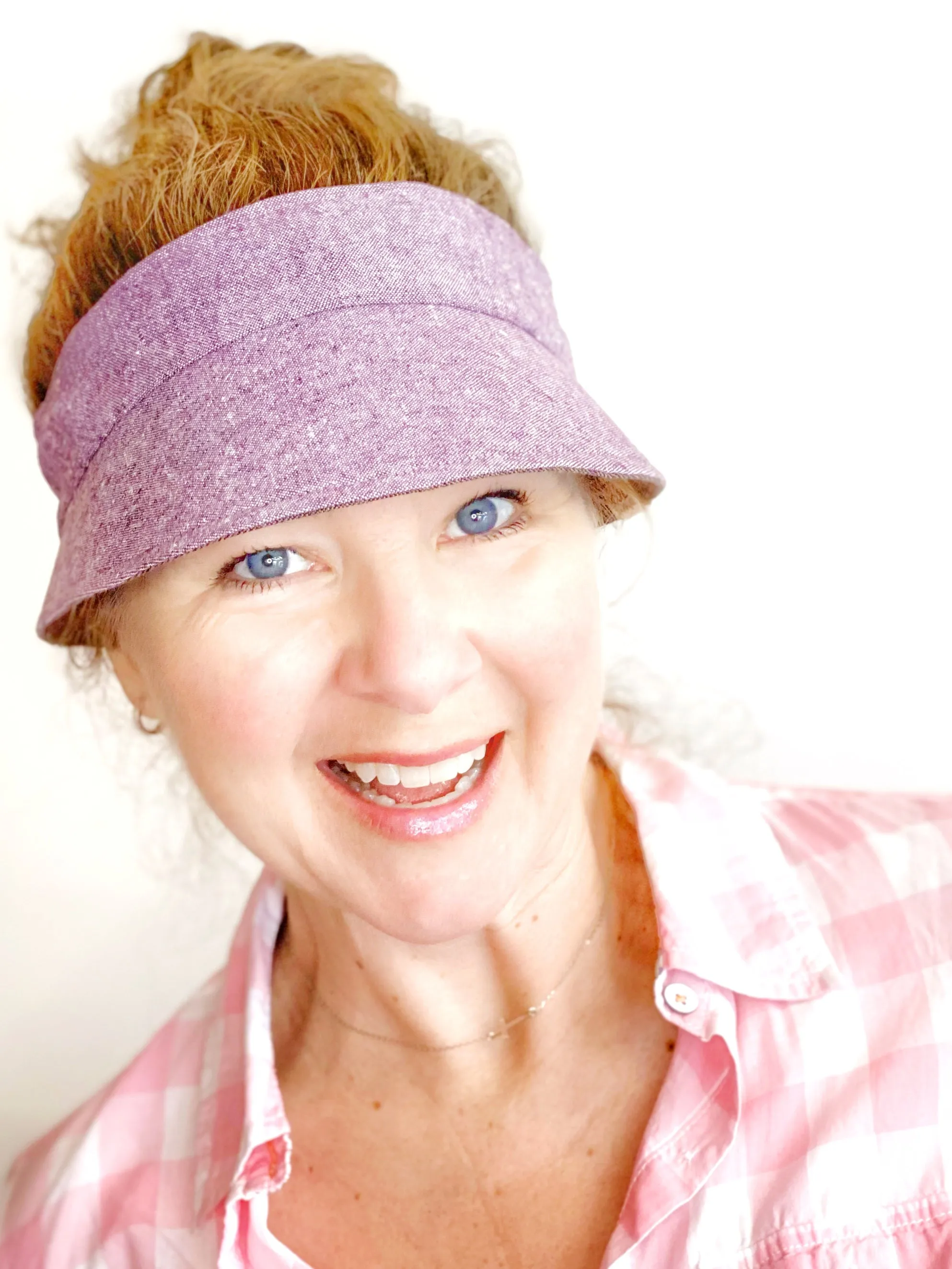 Ready to Ship, Women's Sun Visor, Summer Hat for Women, Running Visor for Women, Visor for Summer, Large Visor for Big Heads