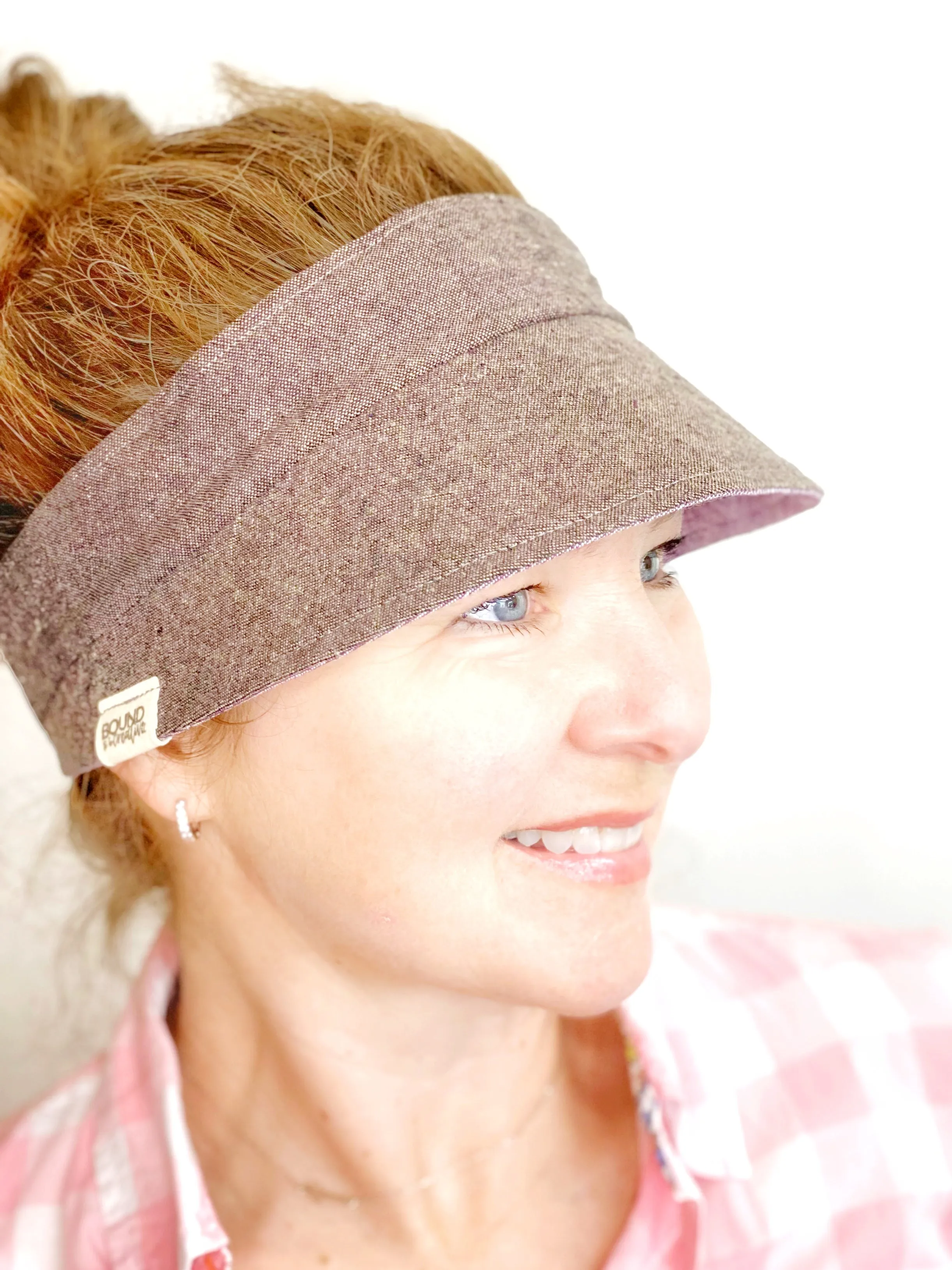 Ready to Ship, Women's Sun Visor, Summer Hat for Women, Running Visor for Women, Visor for Summer, Large Visor for Big Heads