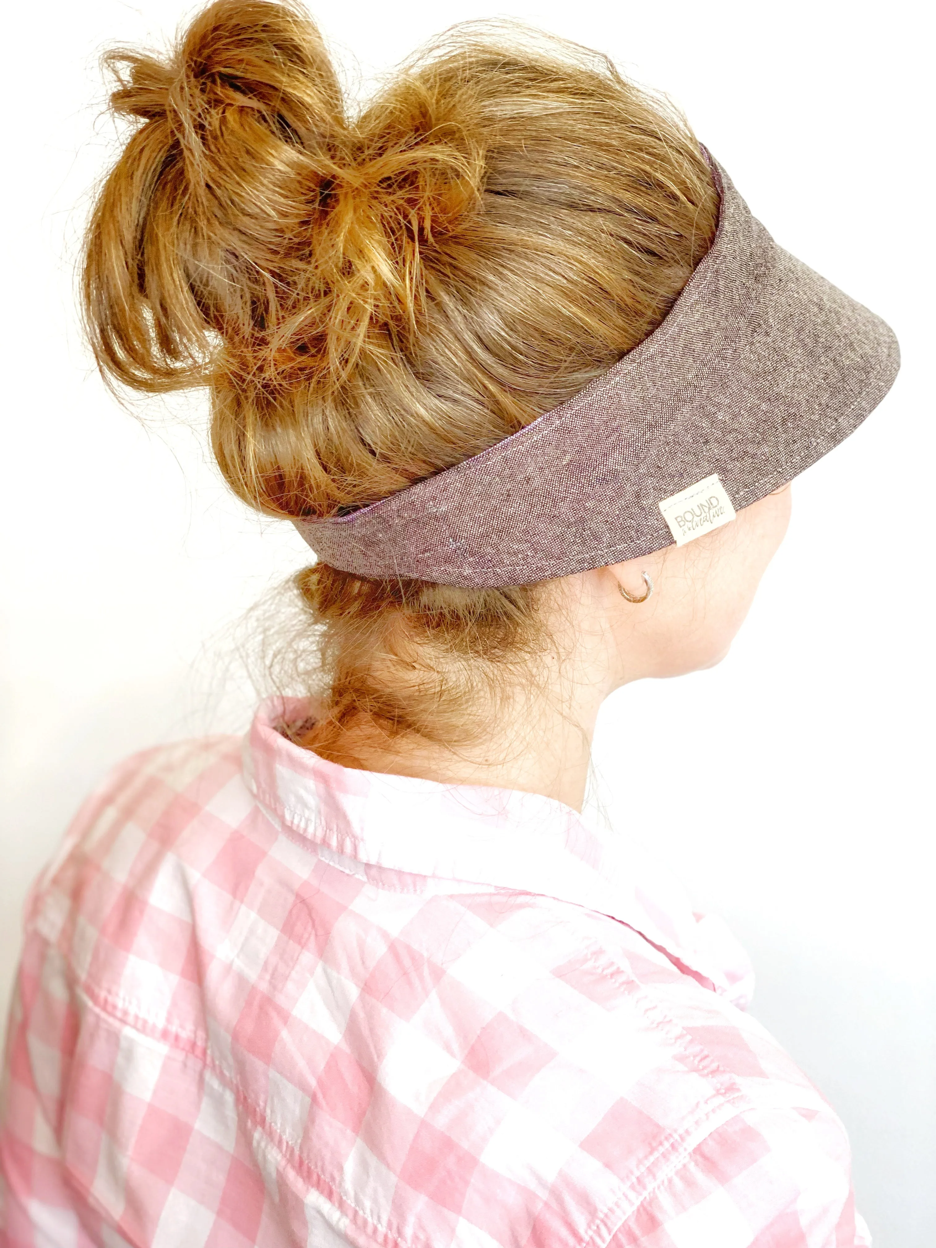 Ready to Ship, Women's Sun Visor, Summer Hat for Women, Running Visor for Women, Visor for Summer, Large Visor for Big Heads