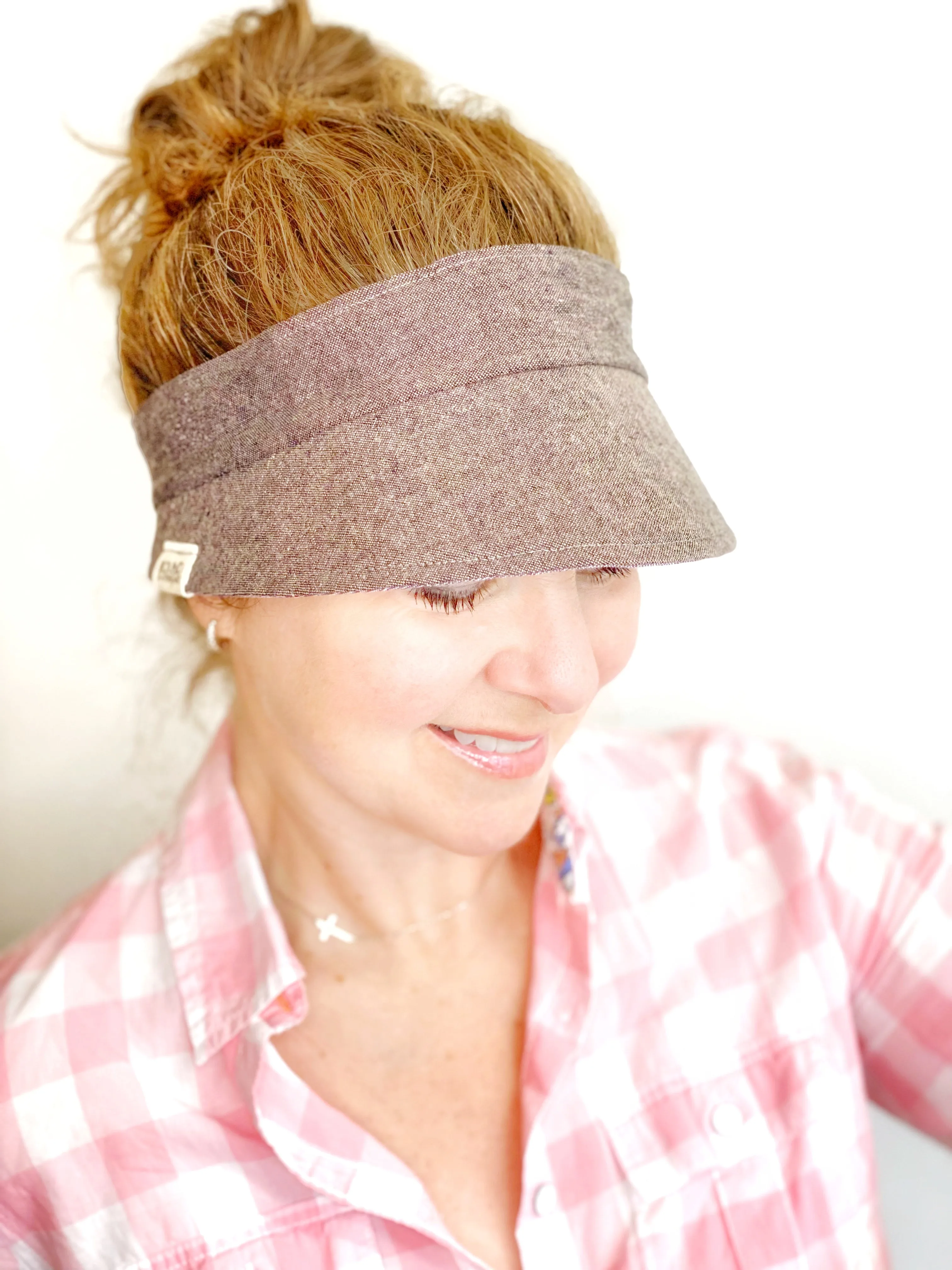Ready to Ship, Women's Sun Visor, Summer Hat for Women, Running Visor for Women, Visor for Summer, Large Visor for Big Heads