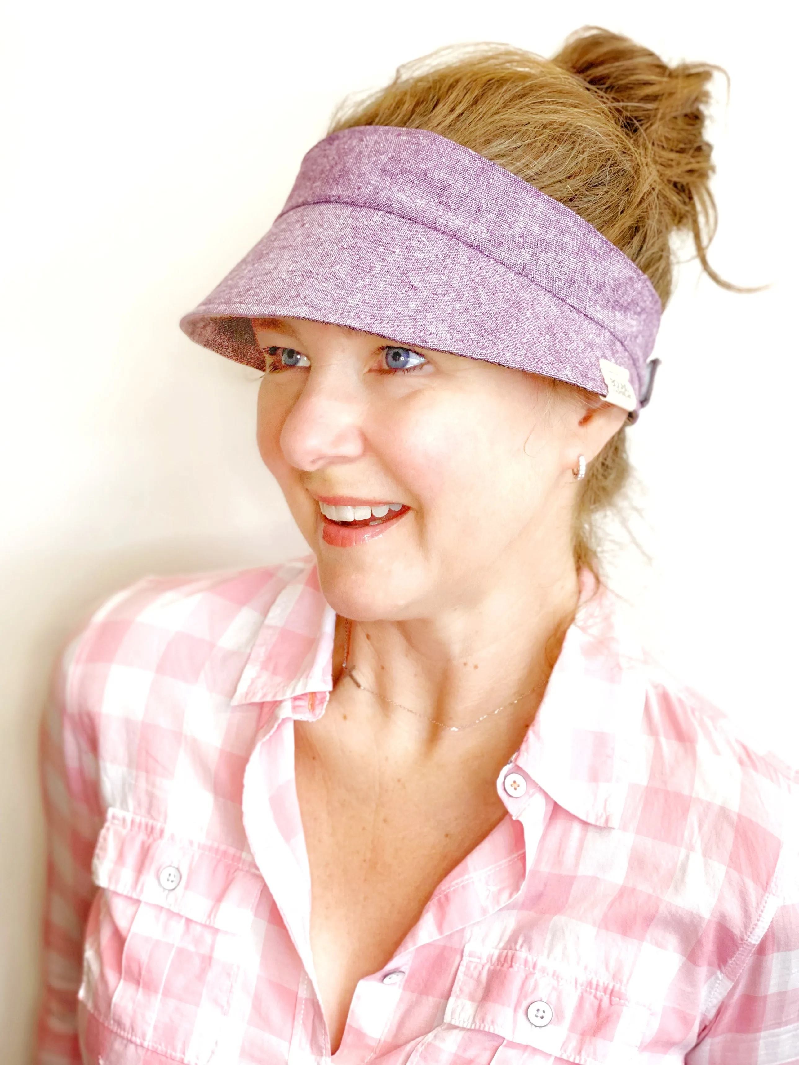 Ready to Ship, Women's Sun Visor, Summer Hat for Women, Running Visor for Women, Visor for Summer, Large Visor for Big Heads