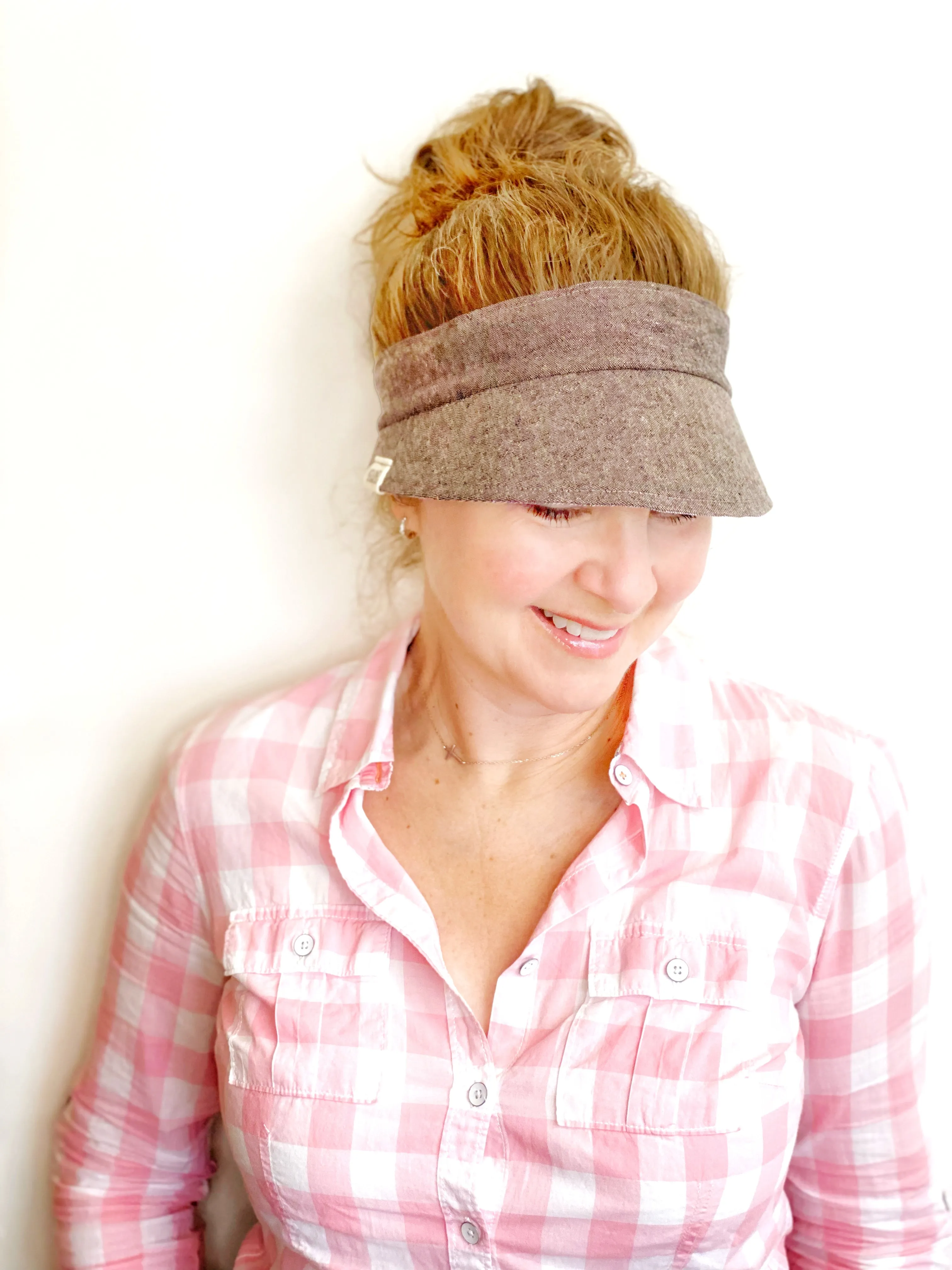 Ready to Ship, Women's Sun Visor, Summer Hat for Women, Running Visor for Women, Visor for Summer, Large Visor for Big Heads