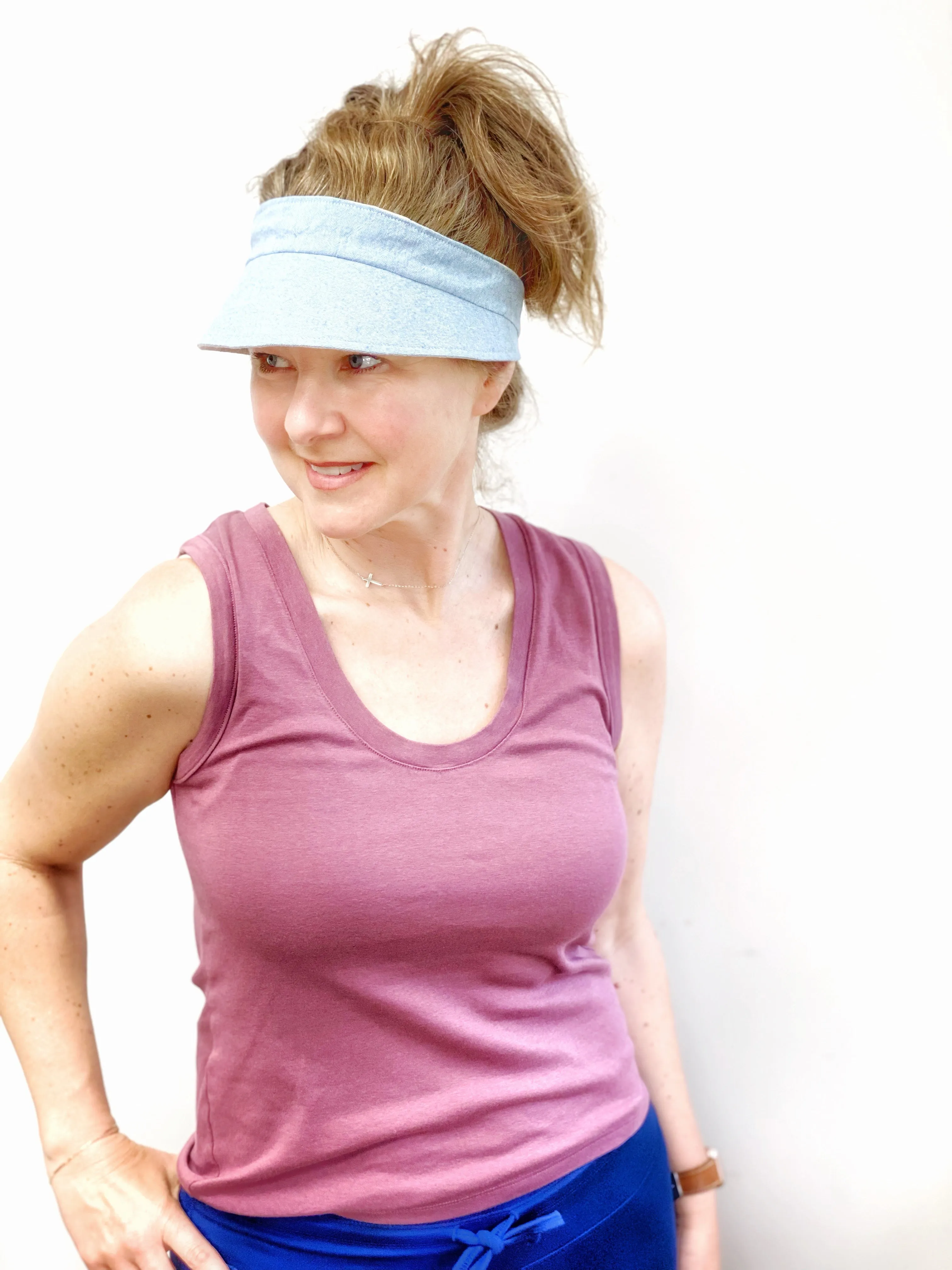 Size Large, Women's Sun Visor, Summer Hat for Women, Running Visor for Women, Lightweight Visor for Summer