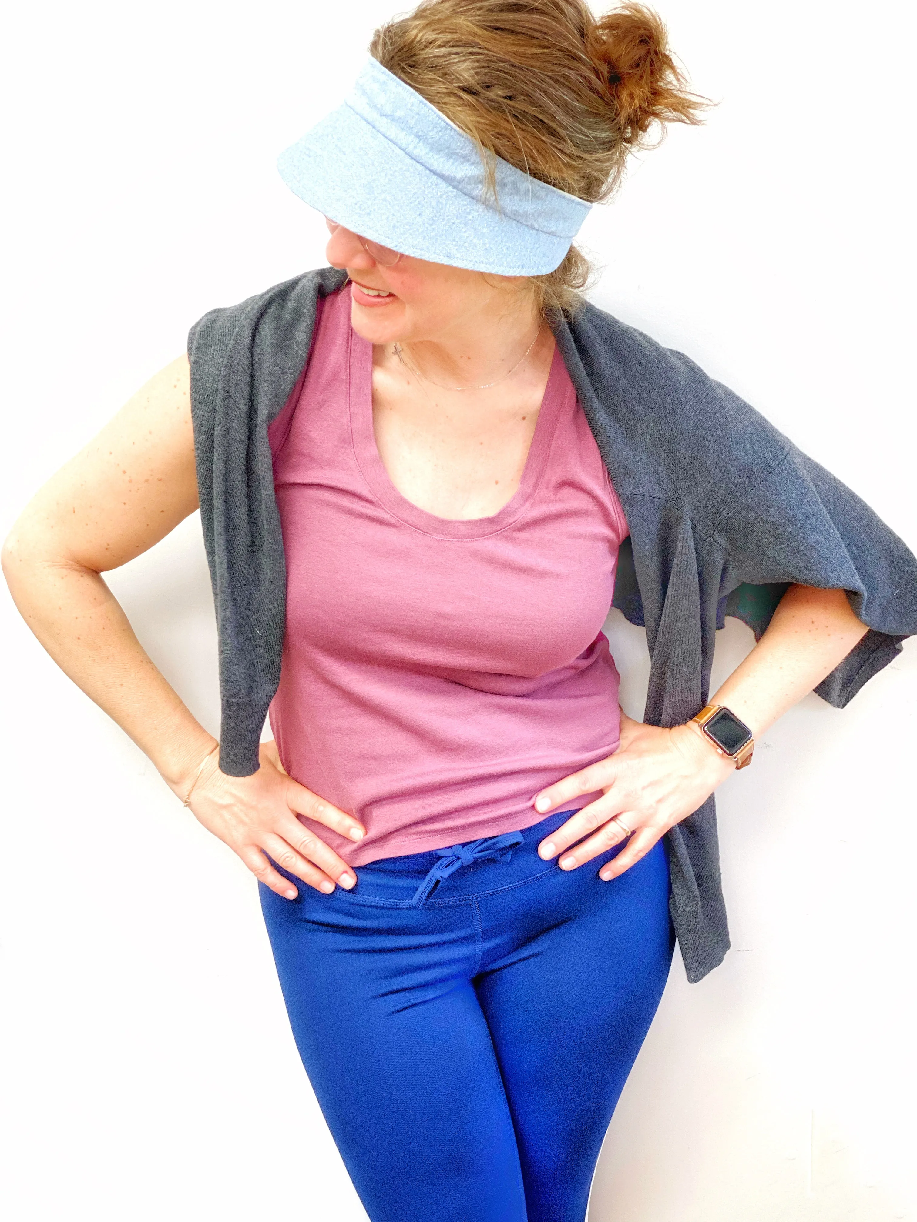 Size Large, Women's Sun Visor, Summer Hat for Women, Running Visor for Women, Lightweight Visor for Summer