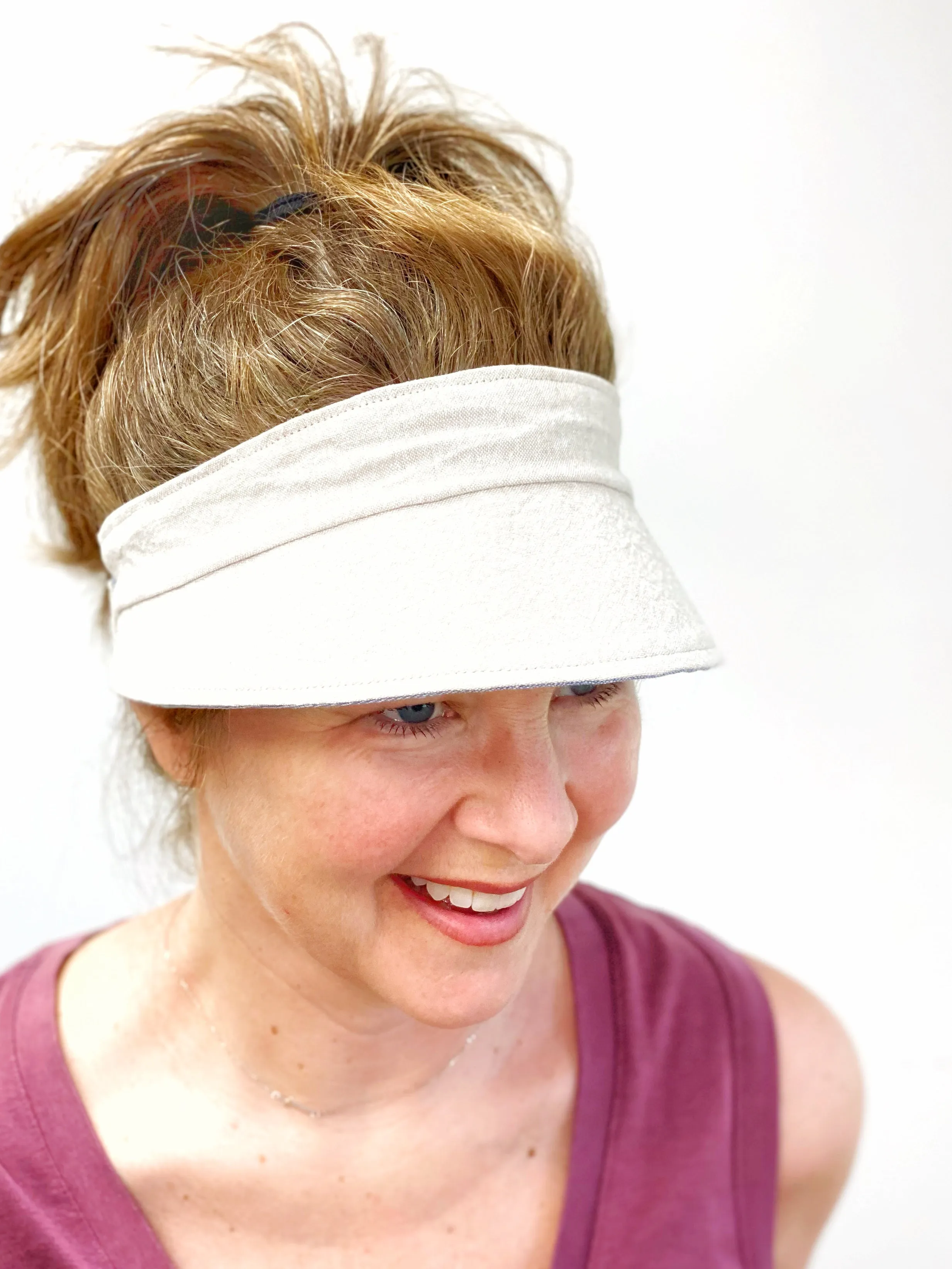 Size Large, Women's Sun Visor, Summer Hat for Women, Running Visor for Women, Lightweight Visor for Summer