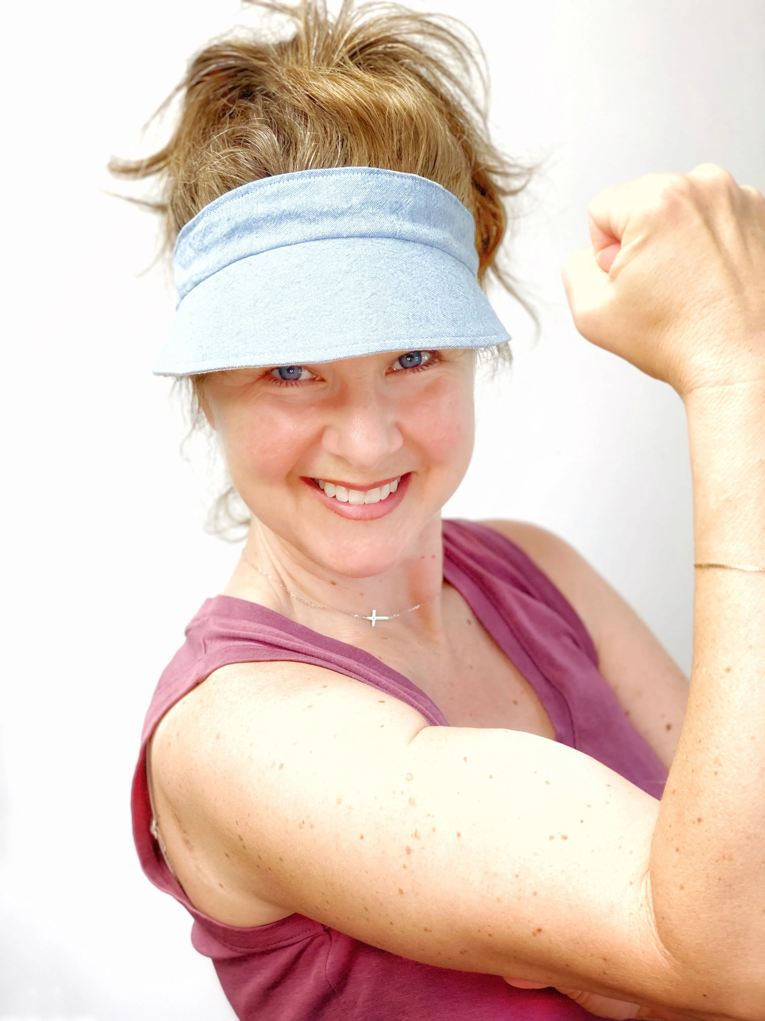 Size Large, Women's Sun Visor, Summer Hat for Women, Running Visor for Women, Lightweight Visor for Summer