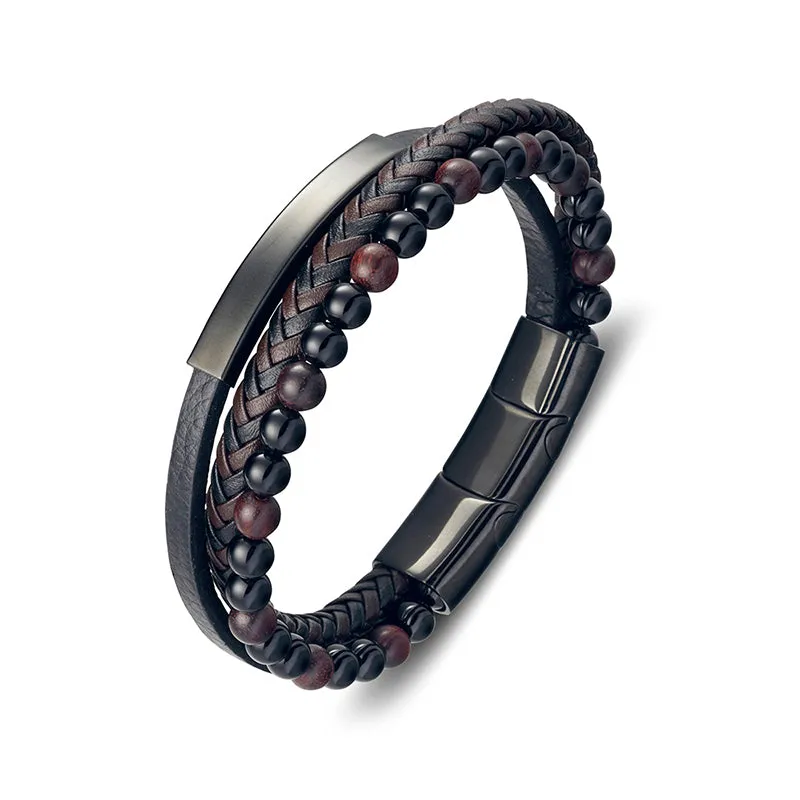 TRIPLE STRAND ID BRACELET
