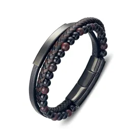 TRIPLE STRAND ID BRACELET