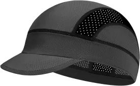 XXL Cooling Cycling Cap Skull Caps Under Helmet Mesh Hats with Sun Visor for Big Head Bike Hard Hat Liner for Men